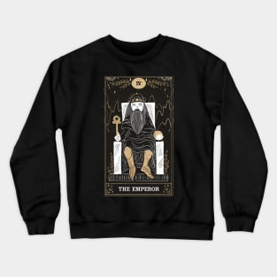 The Emperor Tarot Card Crewneck Sweatshirt